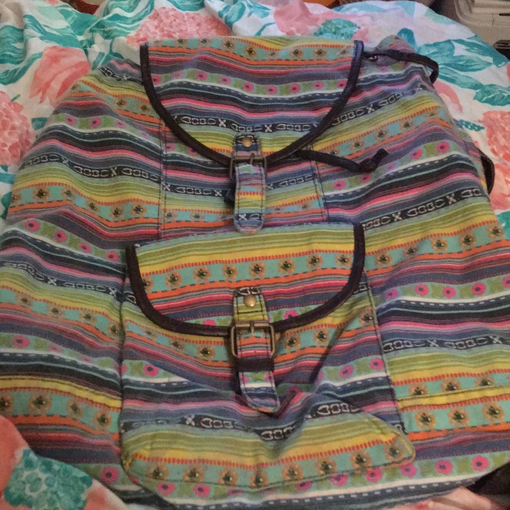 Forever 21 boho backpack